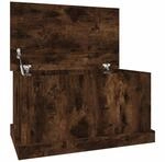 Truhe R&auml;uchereiche 70x40x38 Cm Holzwerkstoff Vidaxl