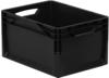 Surplus - Eurobox schwarz 40x30x22 cm, 20l Lagerkiste Transportbox Kunststoffbox