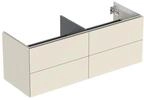 Geberit One Unterschrank F&uuml;r Aufsatzwaschtisch, 4 Schubladen,