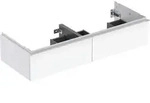 Geberit Icon Unterschrank F&uuml;r Doppelwaschtisch, 2 Schubladen,
