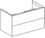 Geberit One Waschtischunterschrank, 2 Schubladen, 88,8x50,4x47cm,