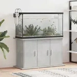 Vidaxl - Aquariumst&auml;nder Betongrau 101x41x58 Cm Holzwerkstoff