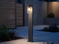 Trio Leuchten - Wegeleuchte Ardila Laterne Aus Aluminium Schwarz, H&ouml;he 100cm