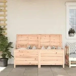 Gartentruhe 150x50x56,5 Cm Massivholz Tanne Vidaxl