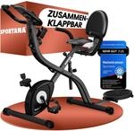 Heimtrainer Fahrrad Eagle 4 Klappbar 140kg 7 Sitzh&ouml;hen Display Trainings App 2