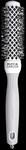 Olivia Garden Blowout Shine &ndash; Wei&szlig;-graue Haarb&uuml;rste 25 Mm