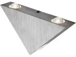 Wandleuchte - Gordon - Stahl - Aluminium - Led - 7601 - Globo