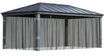 Palram-canopia - Polyester Moskitonetz F&uuml;r Pavillon Dallas 6100 Grau