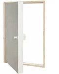Dolle Kniestockt&uuml;r Cpl-beschichtet In Wei&szlig; 80x56x11,5cm U-wert 0,65w/m2&middot;k