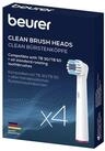 Beurer - Ersatzk&ouml;pfe F&uuml;r Elektrische Zahnb&uuml;rste Clean 4er Pack