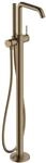 Einhebel-wannenmischer Tecturis S Bodenst Ausladung 194mm Brushed Bronze