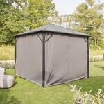 Home Deluxe - Pavillon Azur - Vorh&auml;nge Vorh&auml;nge Seitenwand Verkleidung