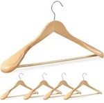 Anzug Kleiderb&uuml;gel, 5er Set, Breite Schulter, 360&deg; Drehbarer Haken, Mit