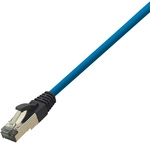 Logilink - Cq8026s Rj45 Netzwerkkabel, Patchkabel Cat 8.1 S/ftp 0.50 M Blau