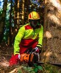 Kox - Forstjacke Mistral 3.0 Rot/gelb Gr&ouml;&szlig;e M
