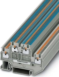 Phoenix Contact Doppelstock-klemme 0, 14-1, 5qmm, Grau Pttb 1, 5/s-l/n