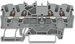 Wago Gmbh& Co. Kg Durchgangsklemme 4-leiter, Ts 35 2001-1401