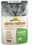 Almo Nature Nassfutter F&uuml;r Katzen Mit Rind &ndash; 70 G &ndash; Reduzierung Von Haarballen