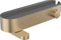 Showertablet Select - Thermostat-badewannenarmatur, Bronze Geb&uuml;rstet 24340140 -