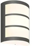 Led Python 8720169269170 Led-au&szlig;enwandleuchte Led 3.8 W Anthrazit - Philips