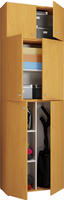 Holz Besenschrank Putzschrank Lona A