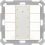 Mdt Taster Plus 55 Eleganter Elektrischer Schalter In Wei&szlig;