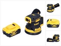 Dewalt Dcw 210 N Akku Exzenterschleifer 18 V 125 Mm Brushless + 1x Akku 5,0 Ah...