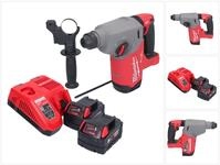 M18 Fh-502 Akku Bohrhammer 18 V 2,5 J Sds Plus Brushless + 2x Akku 5,0 Ah +