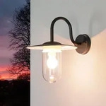 Maritime Wandlampe G&ouml;teborg Anthrazit Au&szlig;en E27 Ip44