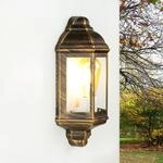 Licht-erlebnisse - Wandlampe Landhaus In Kupfer Antik E27 Ip44 Elegant
