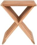 Erto Hocker Teak.