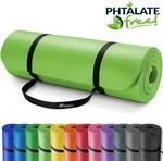 Tresko Yogamatte Fitnessmatte Gymnastikmatte Pilates 190x100x1,5cm Hellgr&uuml;n