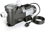 Wiltec - Poolpumpe 19200 L/h 750 W Schwimmbadpumpe Filterpumpe Umw&auml;lzpumpe