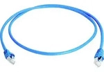 Teleg&auml;rtner 100008091 Rj45 Patchkabel Cat 6a S/ftp Blau Flammwidrig, Mit