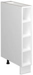 Vicco - K&uuml;chenregal Fame-line, Wei&szlig;, 15 Cm Ohne Arbeitsplatte