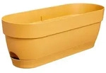 Elho - Vibia Campana Balkonkasten Honiggelb 50 Cm - Kunststoff