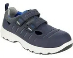Runnex&reg; 5177 Gr. 36 Runnex&reg; S1p-esd-sicherheitsklettsandalen Flexstar Blau/wei&szlig;/