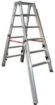 Euroline Premium 30578 Stufentreppenstehleiter 2x6 Stufen