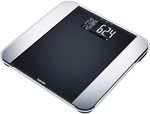 Beurer - Bf Le K&ouml;rperanalysewaage Digital W&auml;gebereich (max.)=150 Kg Schwarz, Silber