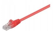 U/utp Cat5e 0,25 M, Rotes Pvc - Microconnect