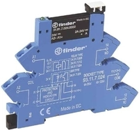 Relay Ssr Finder 38.91.7.024.9024 M.federzugklemme Bl S Rie Optocouplers Used