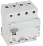 Legrand Tx3 Fehlerstromschutzschalter 63a, 4-polig, 500ma, Typ A, 400vac, 4te 411796
