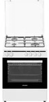 Oranier 60 Cm Wei&szlig; 4 Kochzonen Gas-elektro-standherd Stk657