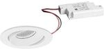 Brumberg Led-einbaustrahler 230v 7w Dimmbar Rund Strukturwei&szlig;