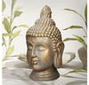Buddha Figur, 74,5 cm, Bronze, aus Polyresin, für Yoga, Feng Shui oder