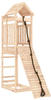 Spielturm,Klettergerüst mit Kletterwand Massivholz Kiefer vidaXL