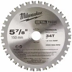 Milwaukee Metall-kreiss&auml;geblatt F&uuml;r Handkreiss&auml;gen 150/20 Mm Z34