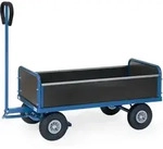 Fetra Handwagen Mit 4 W&auml;nden, 1200x650 Mm Ladefl&auml;che, 500kg Tragkraft