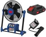 G&uuml;de - Akku Ventilator L&uuml;fter V 18-201-05 Tischventilator Mit Akku Und Ladeger&auml;t