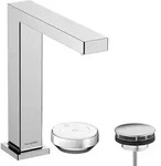 Tecturis E - Waschtischarmatur Mit Ablauf, 2-loch-installation, Coolstart, Ecosmart+,